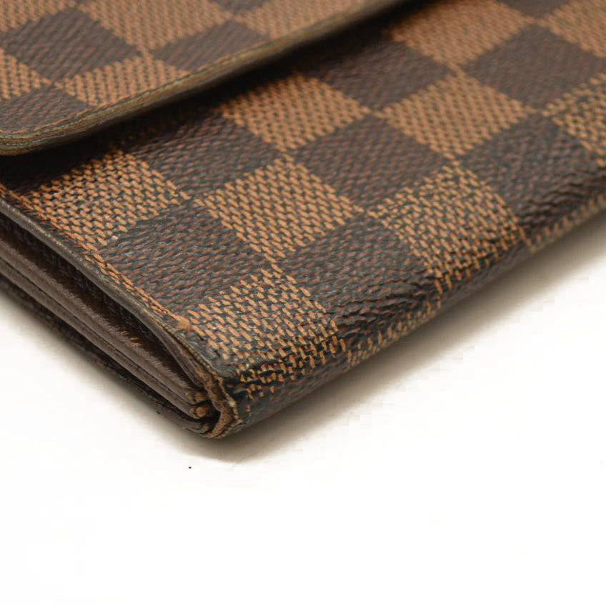 Louis Vuitton  Damier Ebene Sarah Wallet CA0024