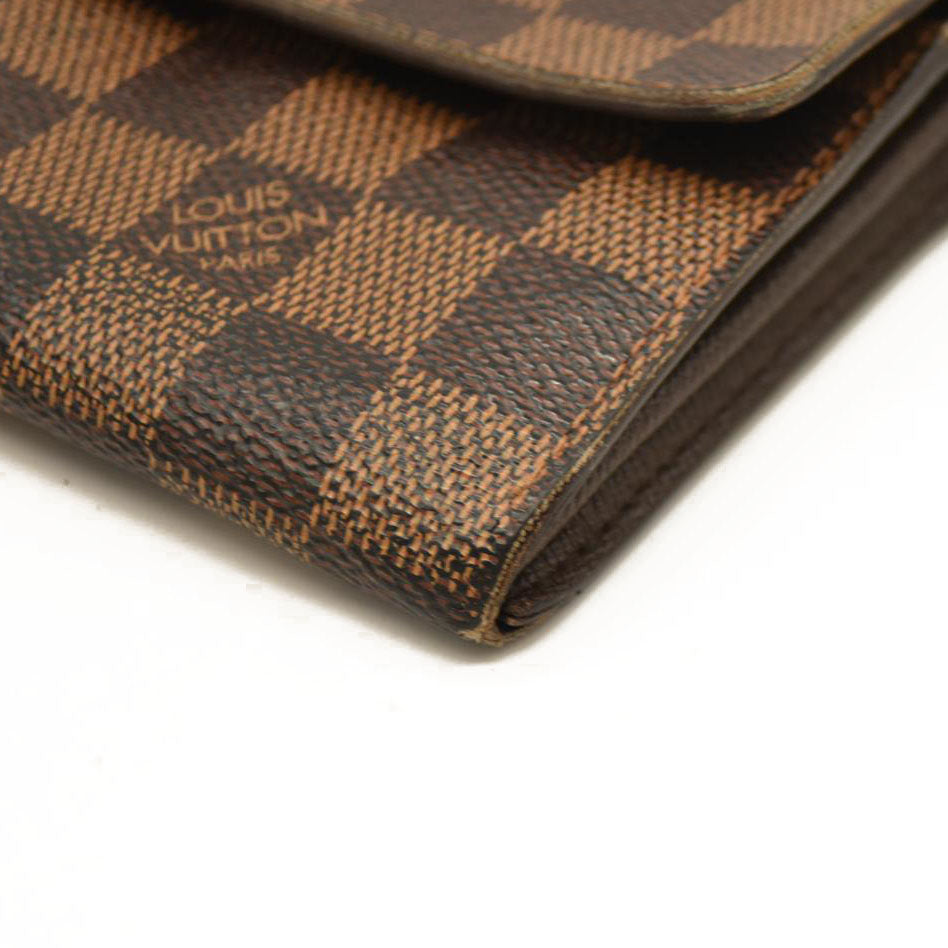 Louis Vuitton  Damier Ebene Sarah Wallet CA0024