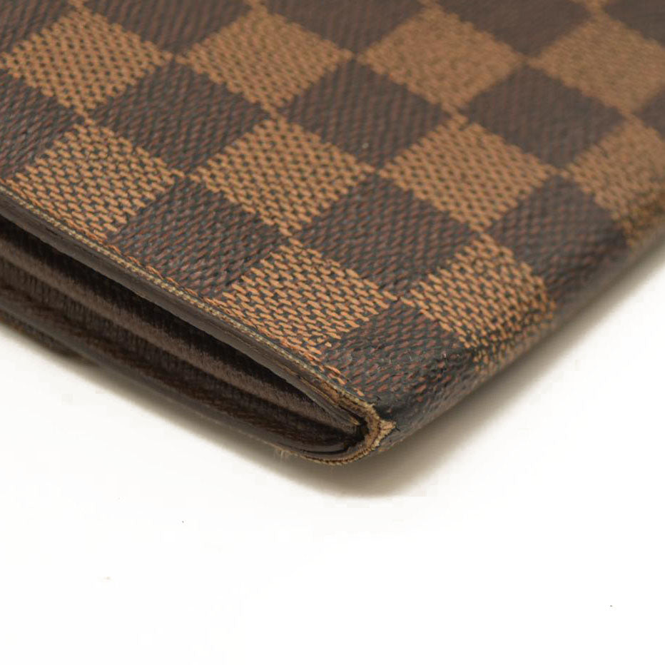 Louis Vuitton  Damier Ebene Sarah Wallet CA0024