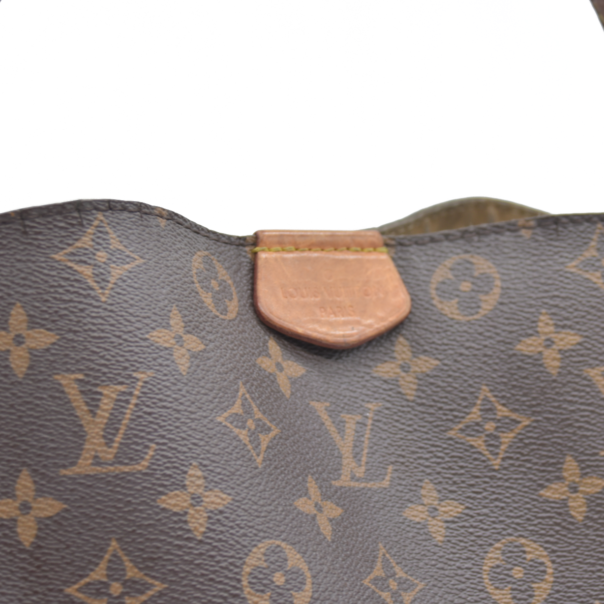 AUCTION $1890 Louis Vuitton  Monogram Graceful PM RFID WELL WORN