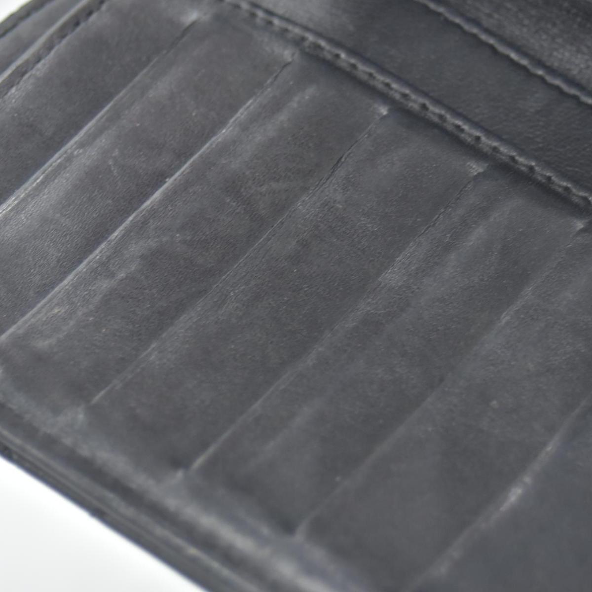 $1375 Chanel Lambskin Quilted Large Flap Wallet Black CONSIGNMENT