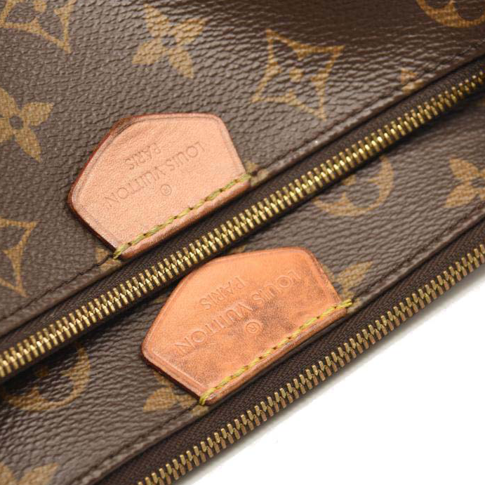 LOUIS VUITTON Monogram Multi Pochette Accessories Kaki