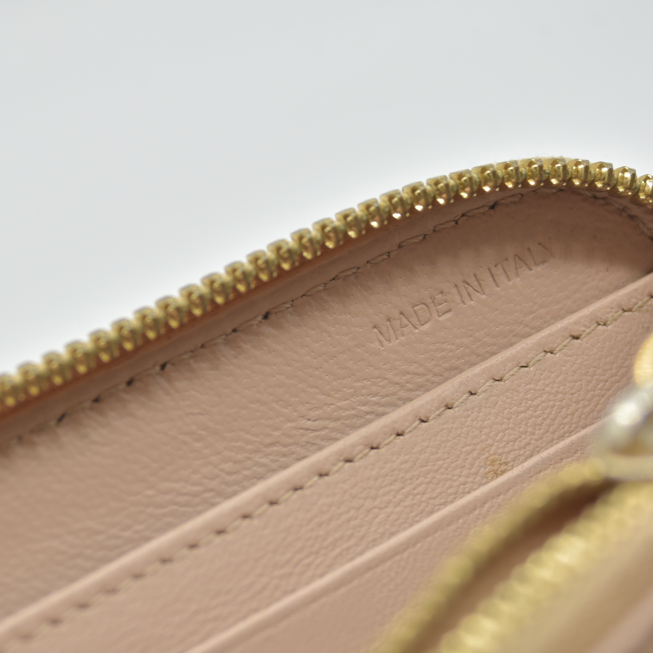 $690 2016 Chloe Baylee Leather Zip Around Long Wallet Purse Pink
