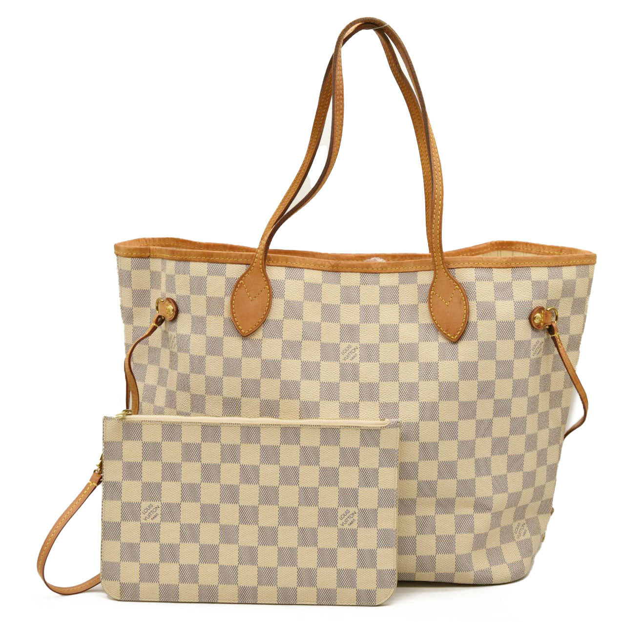 LOUIS VUITTON  Damier Azur Neverfull MM AR0188