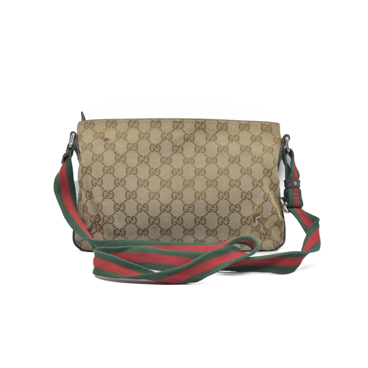$1280 Gucci Sherry GG Canvas Crossbody CONSIGNMENT
