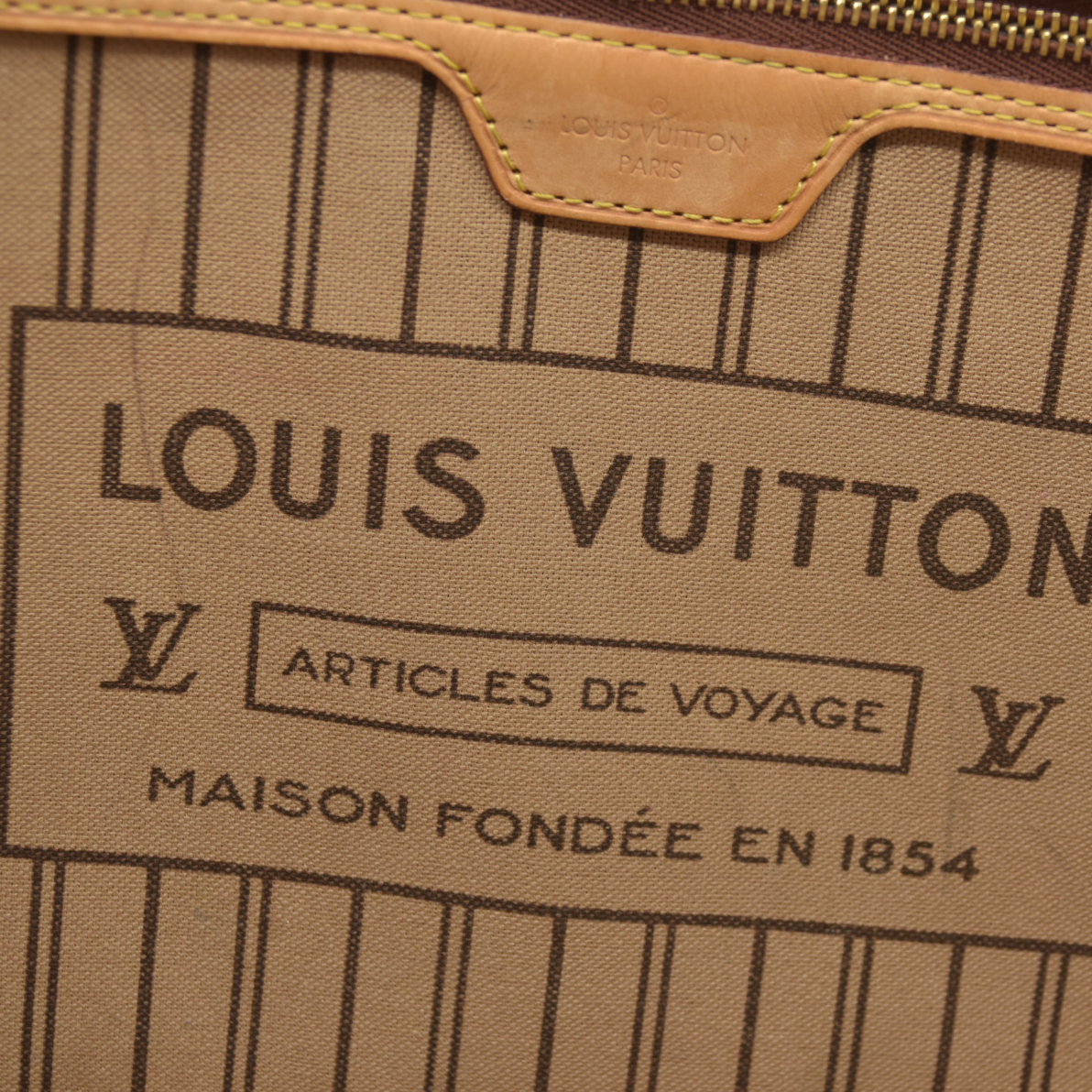 $2170 Louis Vuitton Monogram Neverfull MM SD214 CONSIGNMENT
