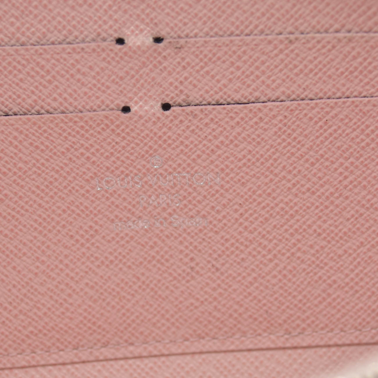 $1040 2016 LOUIS VUITTON Epi Zippy Wallet Rose Ballerine CA1116