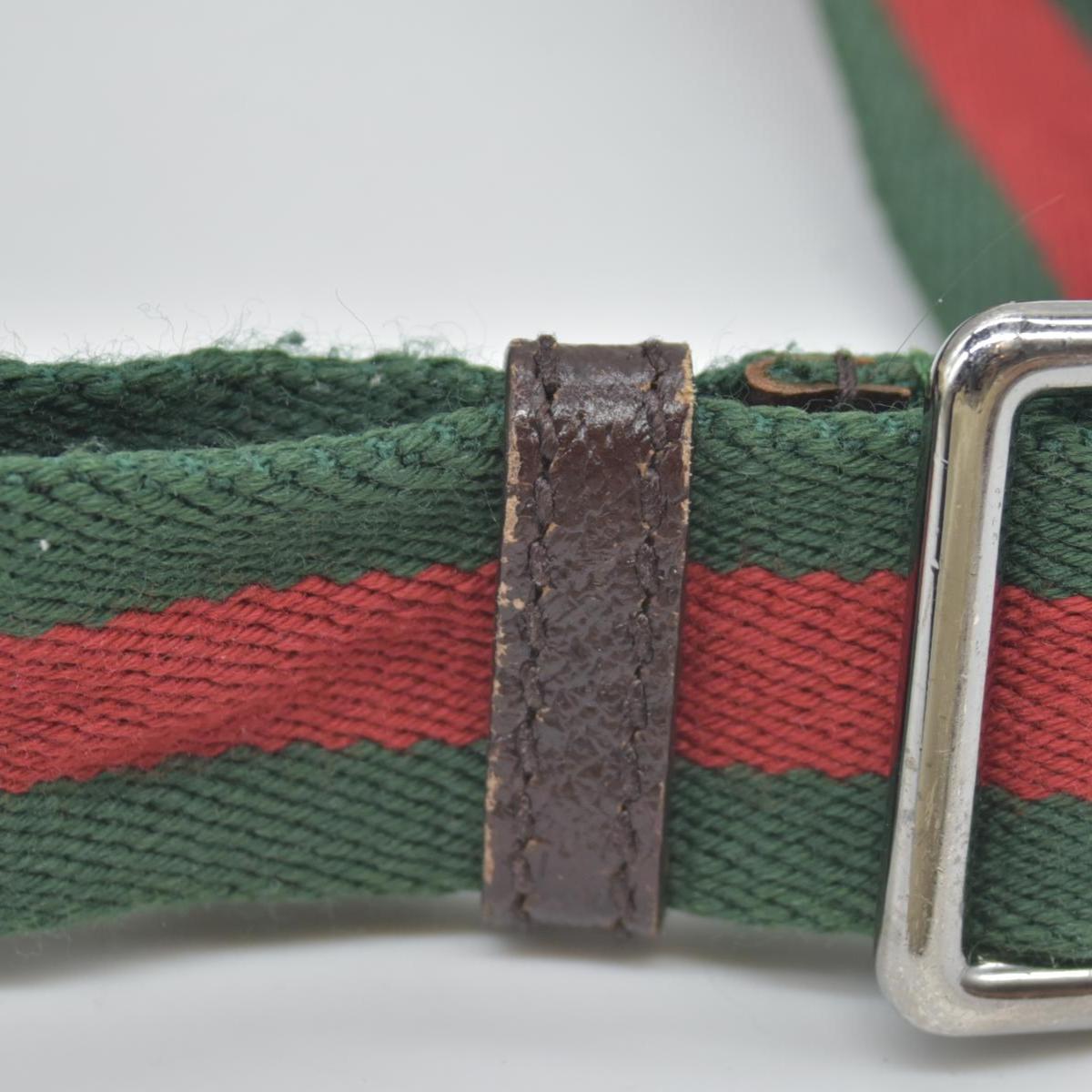 $1280 Gucci Sherry GG Canvas Crossbody CONSIGNMENT
