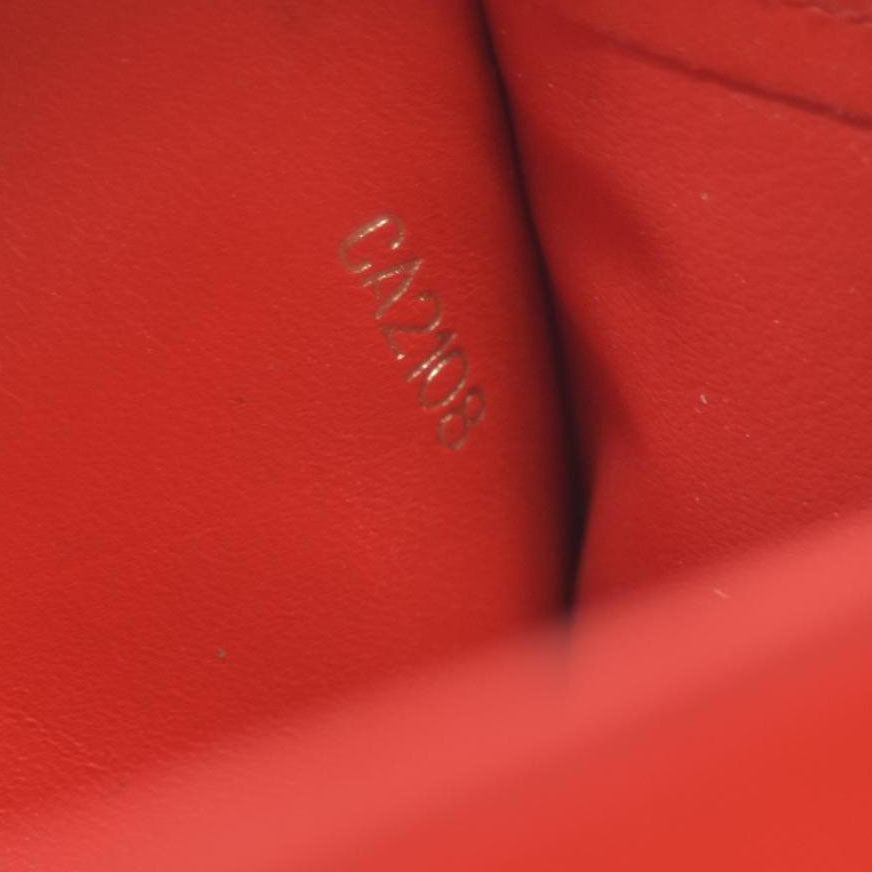 Louis Vuitton Monogram Flower Lock Long Wallet Coquelicot CA2108 CONSIGNMENT