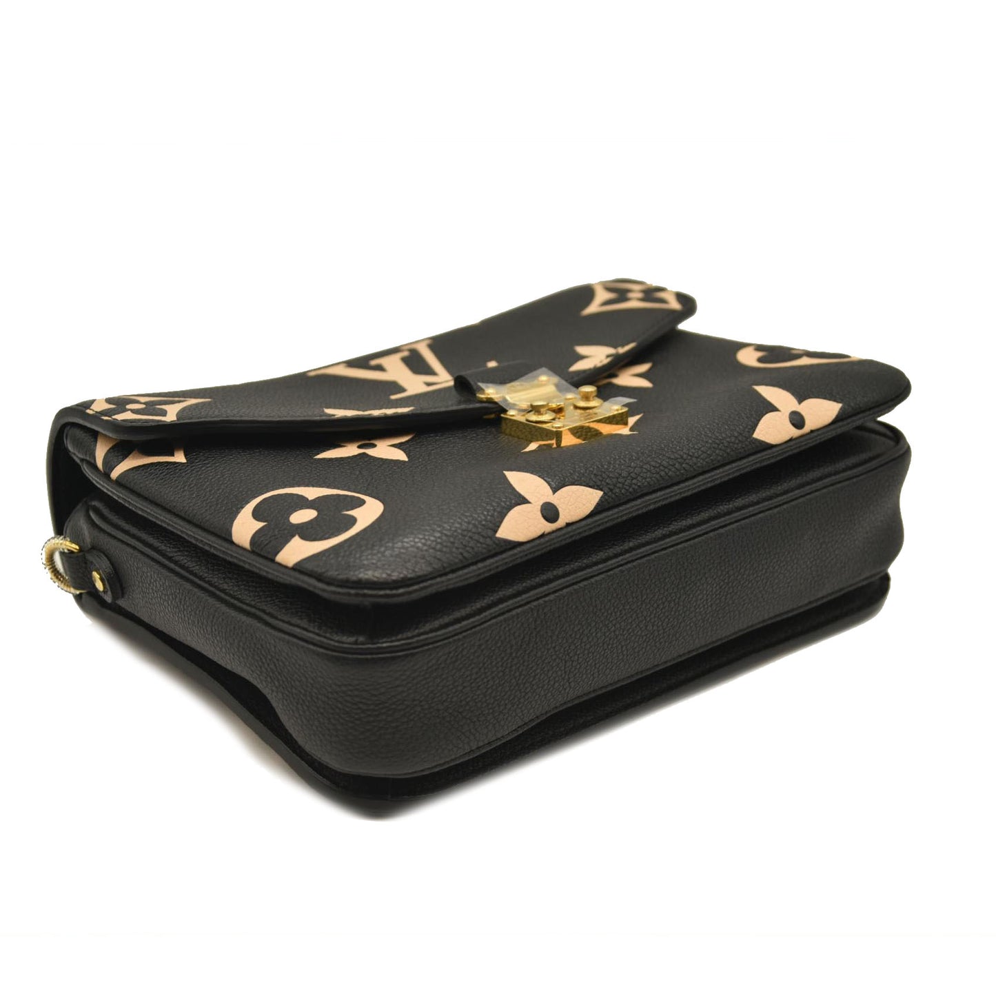 LOUIS VUITTON  Empreinte Monogram Giant Pochette Metis Black Beige