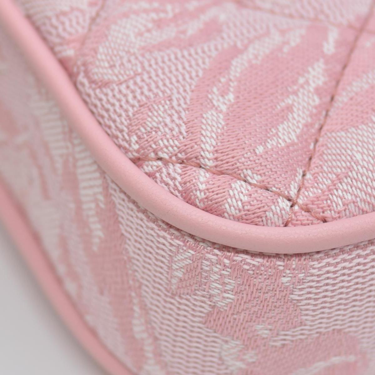 Versace Jacquard Barocco Quilted Medusa Crossbody Pink CONSIGNMENT
