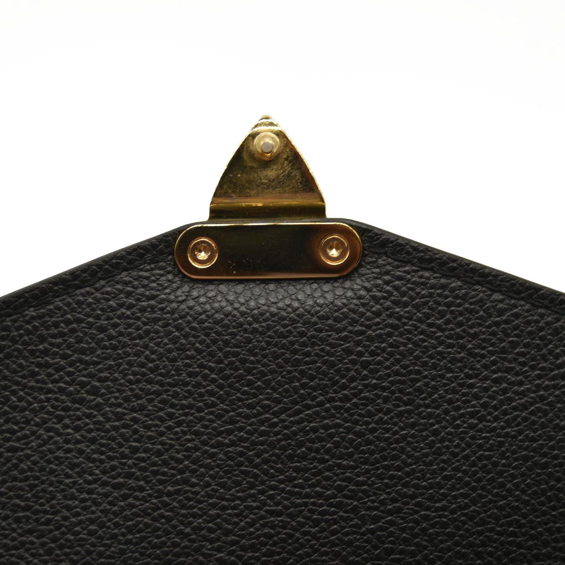 LOUIS VUITTON  Empreinte Monogram Giant Pochette Metis Black Beige