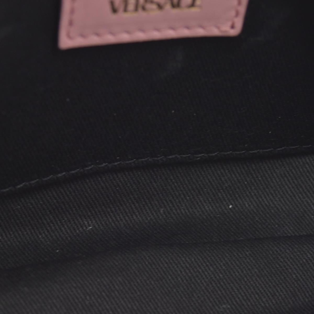 Versace Jacquard Barocco Quilted Medusa Crossbody Pink CONSIGNMENT