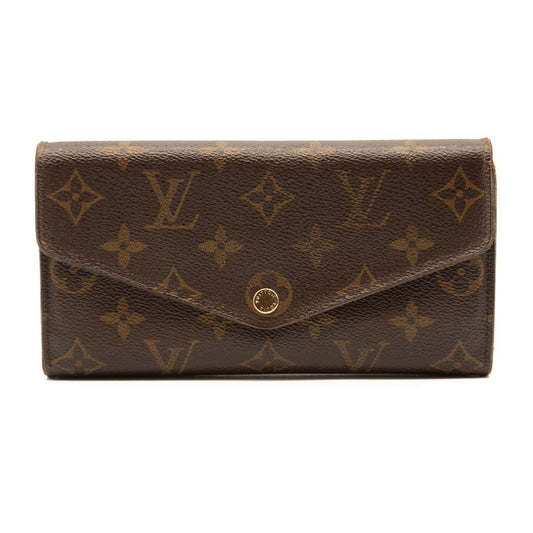 Louis Vuitton Monogram Sarah Wallet NM Brown