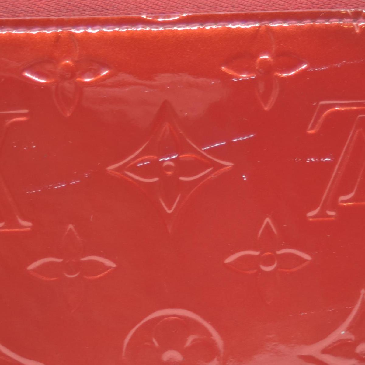 $970 Louis Vuitton Monogram Vernis Zippy Zip Around Long Wallet CA3100 CONSIGNMENT