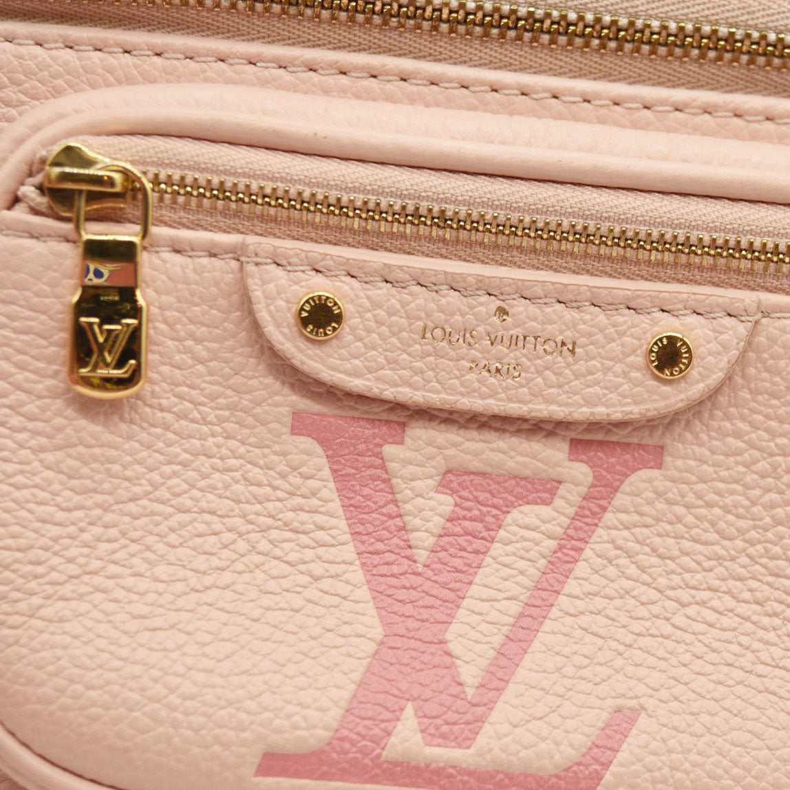 Louis Vuitton  Empreinte Monogram Giant Mini Bumbag Gradient Pink