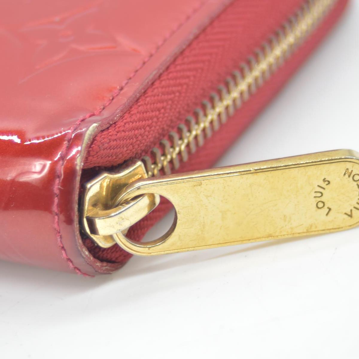 $970 Louis Vuitton Monogram Vernis Zippy Zip Around Long Wallet CA3100 CONSIGNMENT