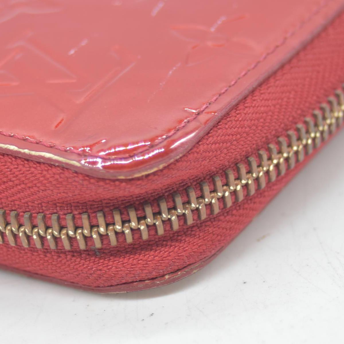 $970 Louis Vuitton Monogram Vernis Zippy Zip Around Long Wallet CA3100 CONSIGNMENT
