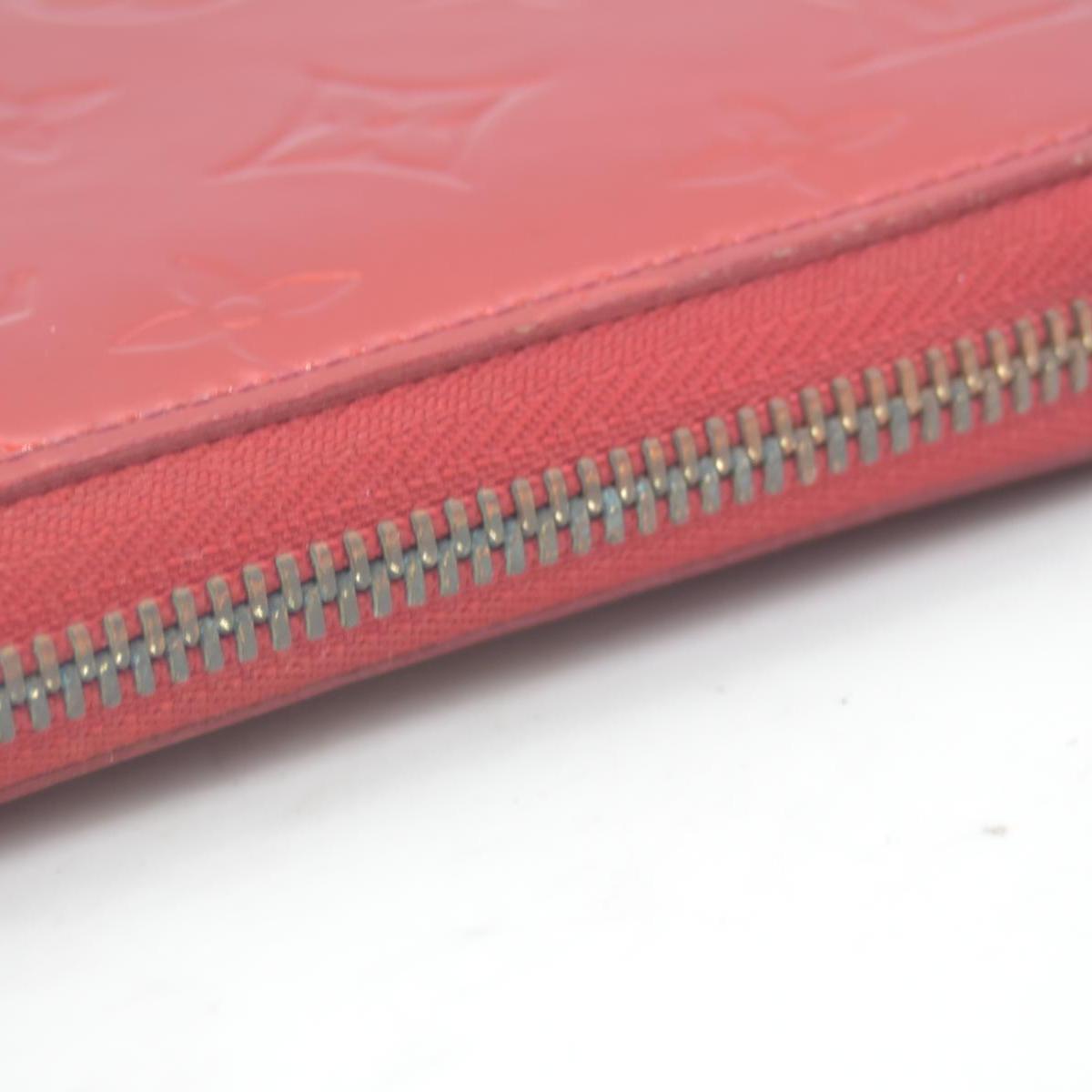 $970 Louis Vuitton Monogram Vernis Zippy Zip Around Long Wallet CA3100 CONSIGNMENT