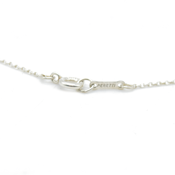 $345 Tiffany & Co. Elsa Peretti Bean Design Pendant in Sterling Silver, 9 mm