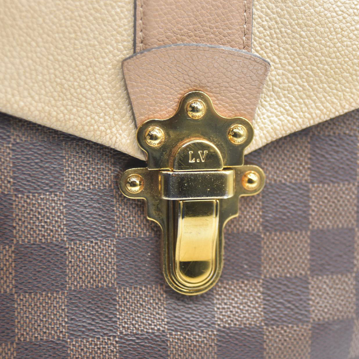 $1990 Louis Vuitton Damier Ebene Clapton