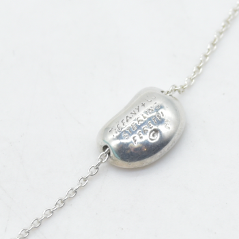 $345 Tiffany & Co. Elsa Peretti Bean Design Pendant in Sterling Silver, 9 mm