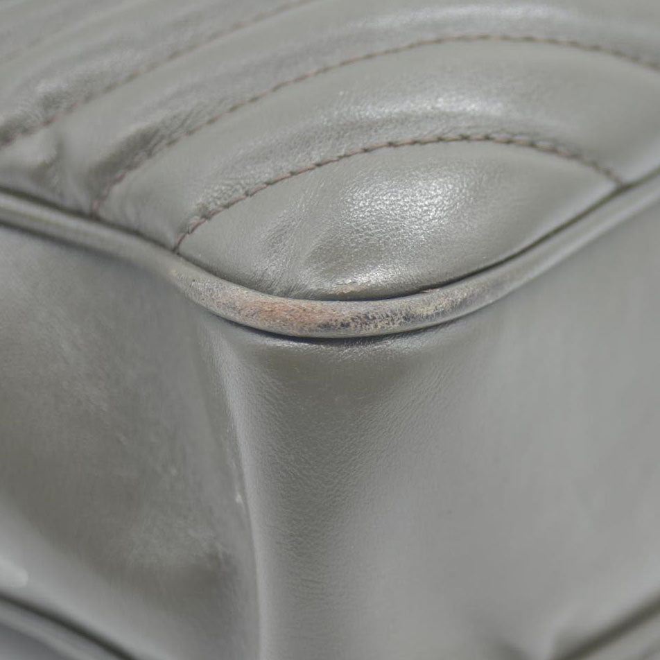 $1690 Saint Laurent Chevron Lou Camera