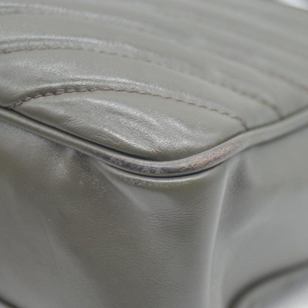 $1690 Saint Laurent Chevron Lou Camera