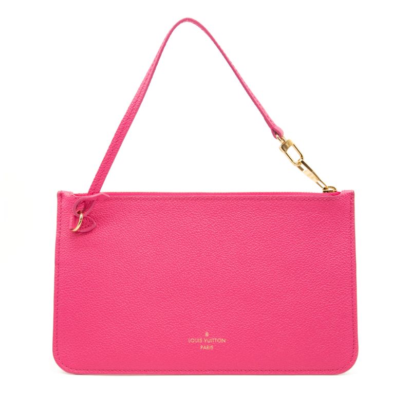 Louis Vuitton Empreinte Monogram Spring In The City Neverfull MM GM Pochette Pink