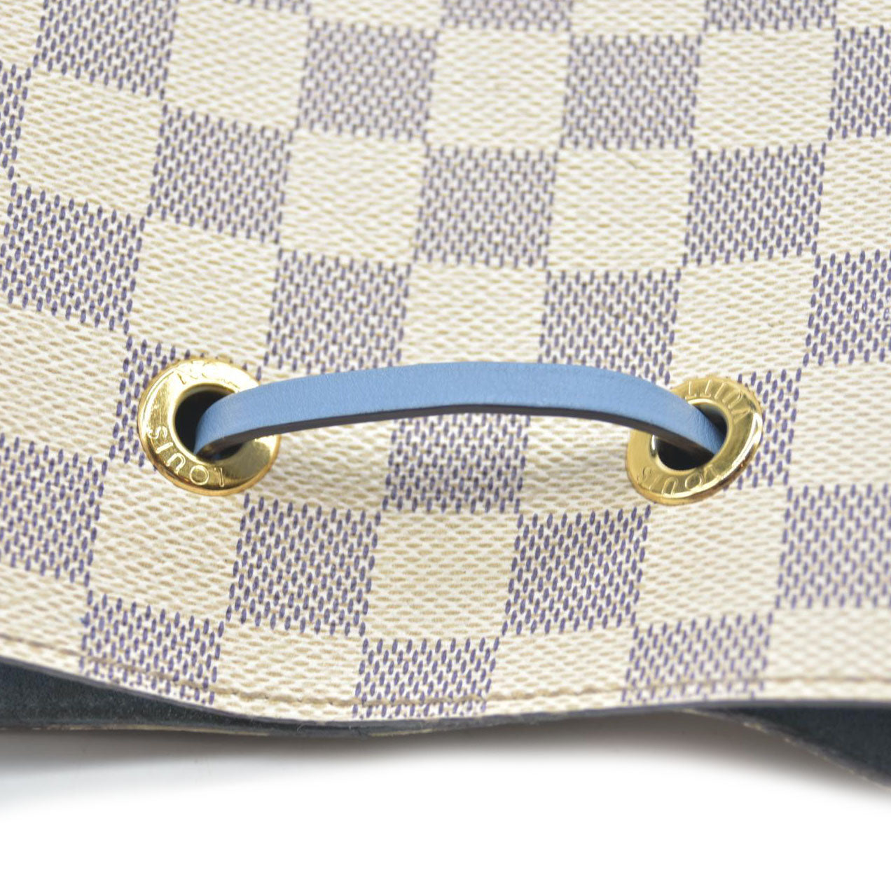 $2030 CONSIGNMENT Louis Vuitton  Damier Azur Neonoe MM Bleuet