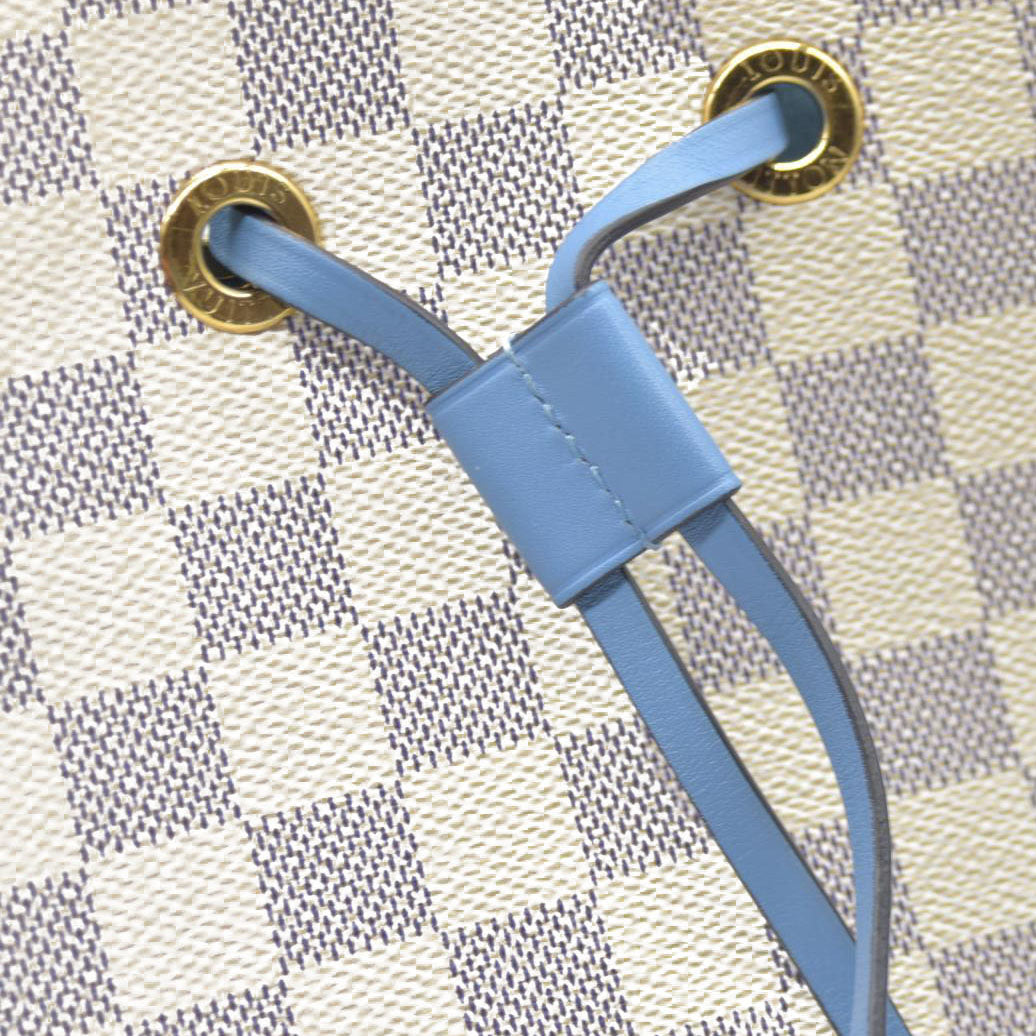 $2030 CONSIGNMENT Louis Vuitton  Damier Azur Neonoe MM Bleuet