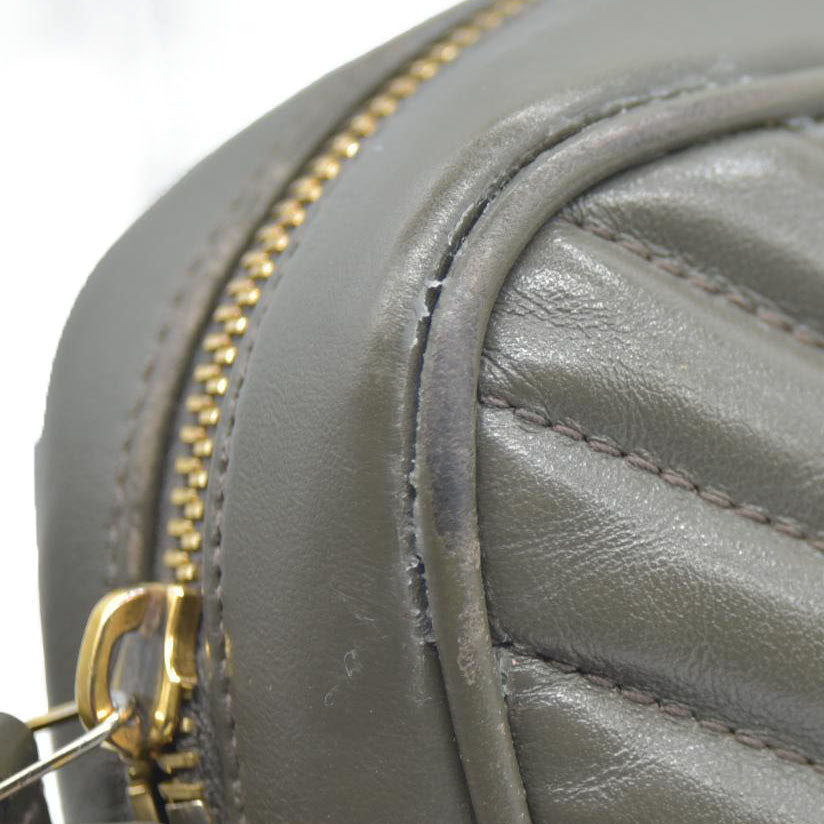 $1690 Saint Laurent Chevron Lou Camera