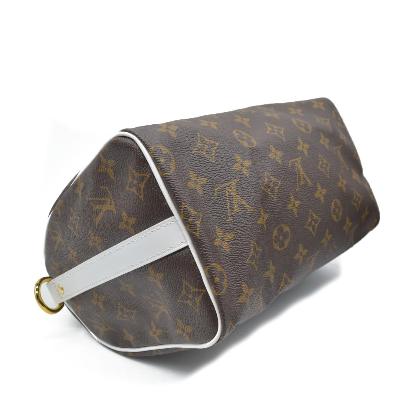 Louis Vuitton  Monogram LV Match Speedy Bandouliere 25 White
