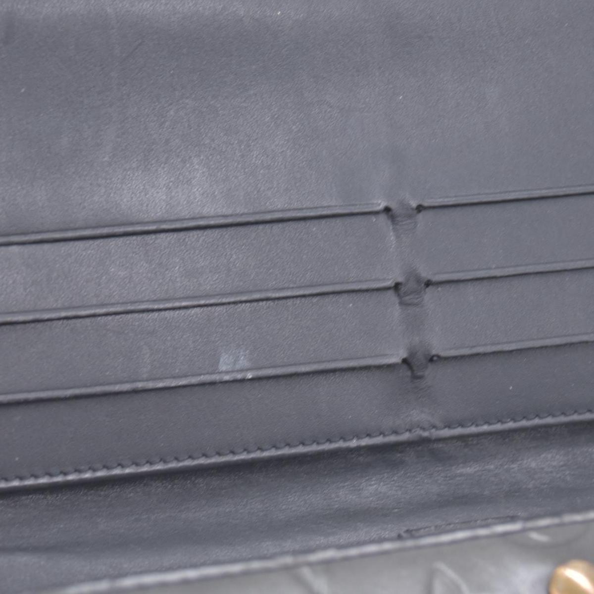 $720 2005 Louis Vuitton Mat Monogram Porte Tresor International Grey TH0055 CONSIGNMENT 10020952