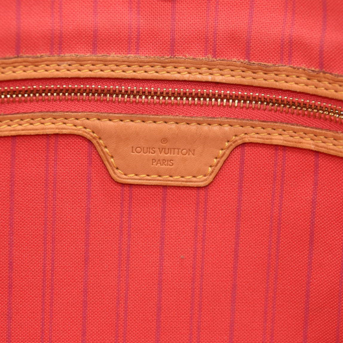 Louis Vuitton  Damier Azur Delightful MM Pink