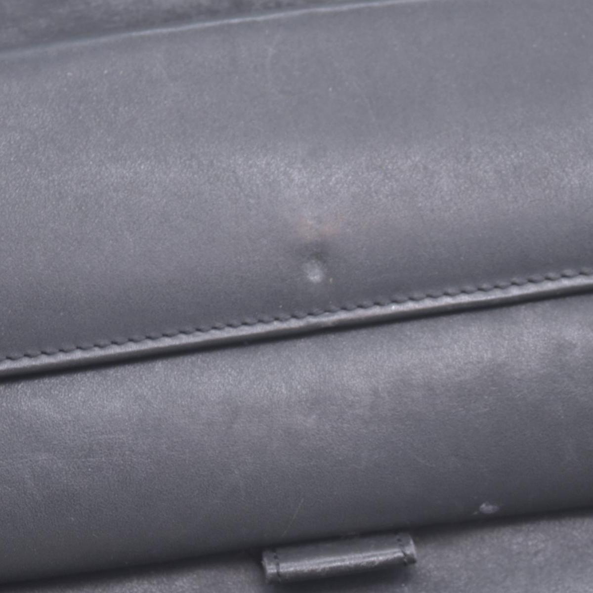$720 2005 Louis Vuitton Mat Monogram Porte Tresor International Grey TH0055 CONSIGNMENT 10020952