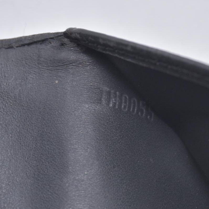$720 2005 Louis Vuitton Mat Monogram Porte Tresor International Grey TH0055 CONSIGNMENT 10020952