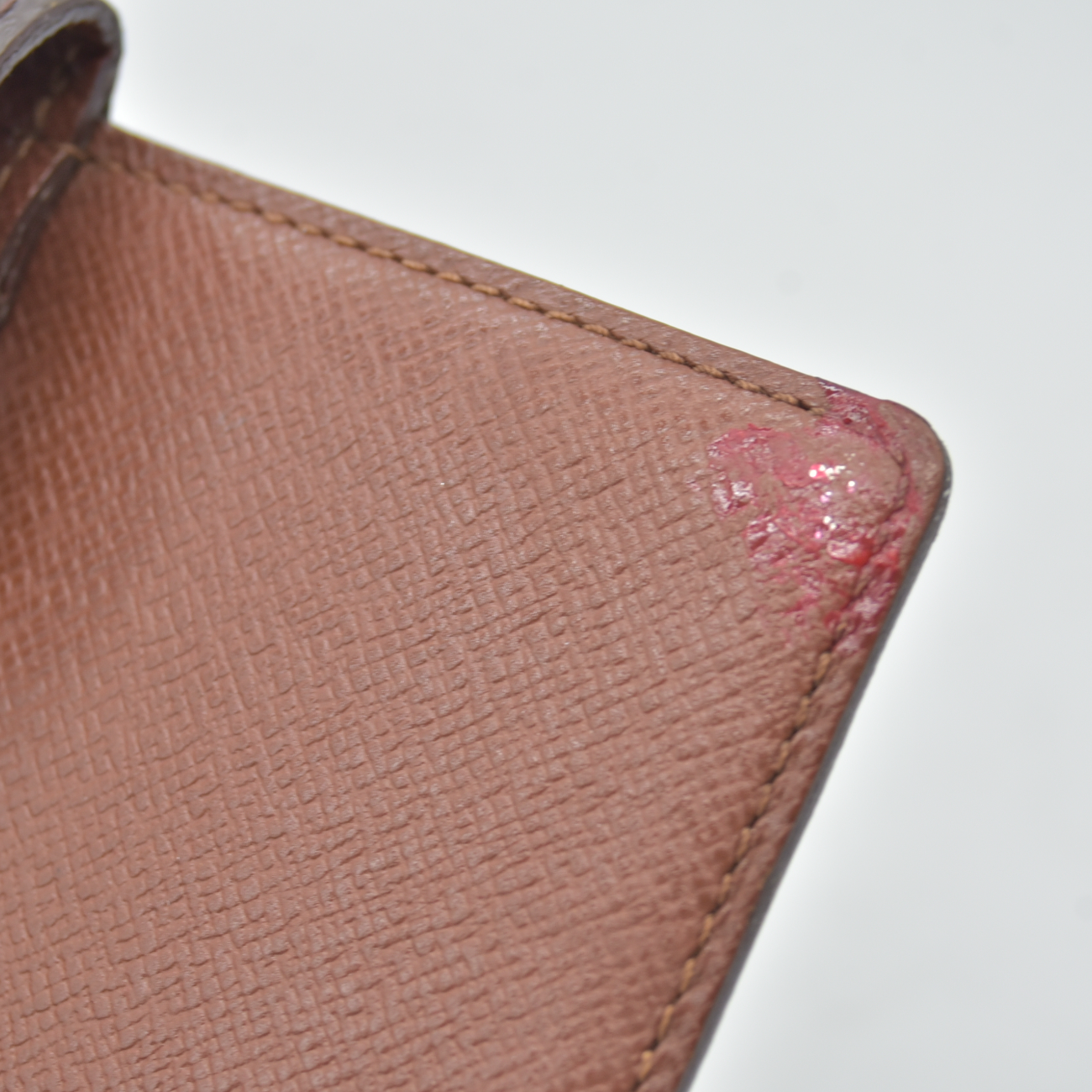 $505 2000 Louis Vuitton Monogram Small Ring Agenda Cover SP0060