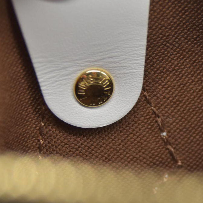 Louis Vuitton  Monogram LV Match Speedy Bandouliere 25 White