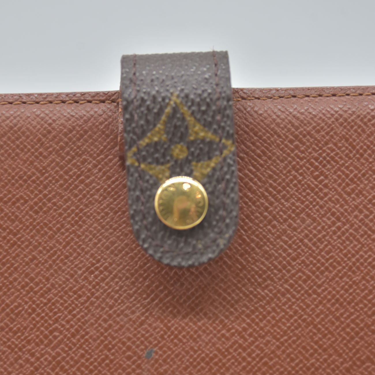$505 2000 Louis Vuitton Monogram Small Ring Agenda Cover SP0060