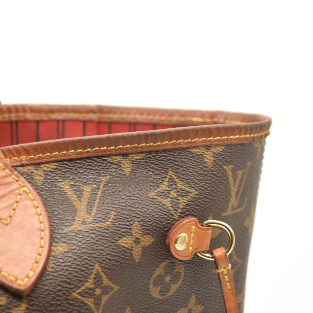 LOUIS VUITTON Monogram Neverfull MM SD2116 Cherry