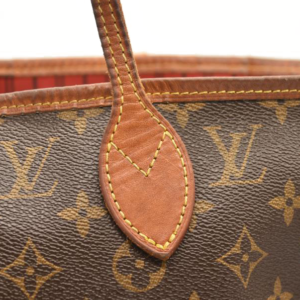 LOUIS VUITTON Monogram Neverfull MM SD2116 Cherry