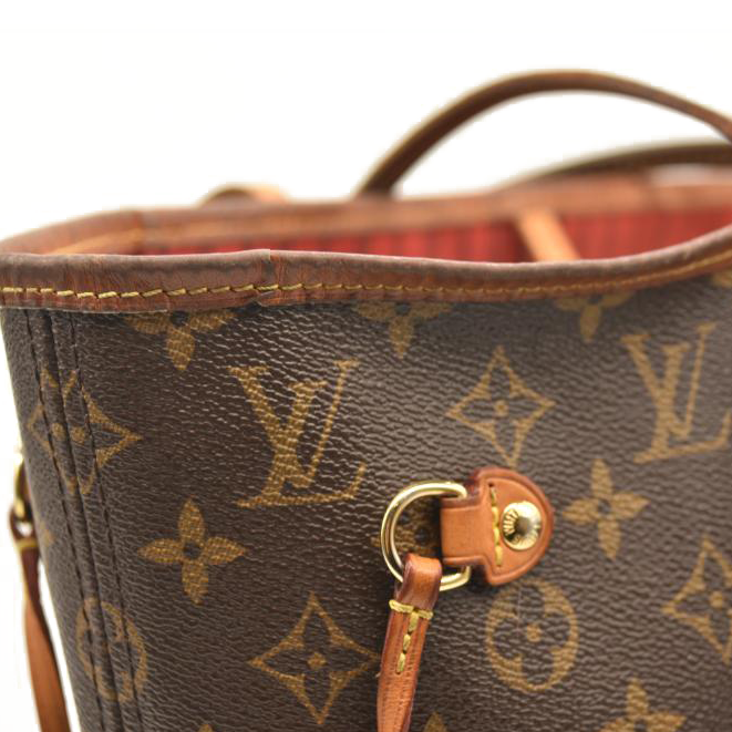 LOUIS VUITTON Monogram Neverfull MM SD2116 Cherry