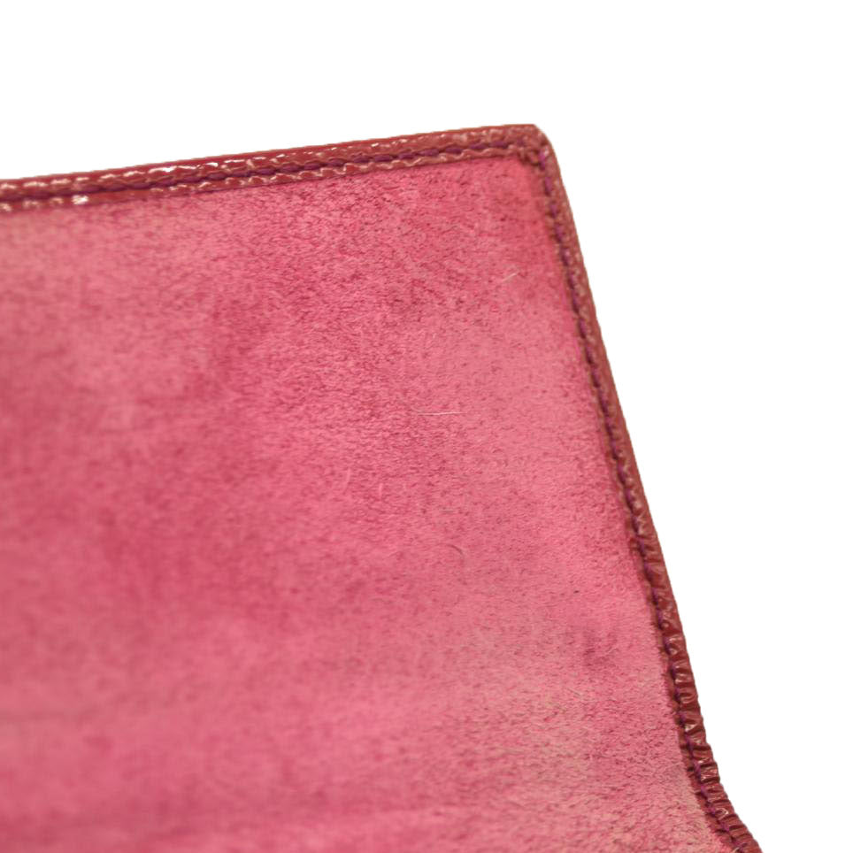 Gucci  Pebbled Calfskin Soho Continental Wallet Red