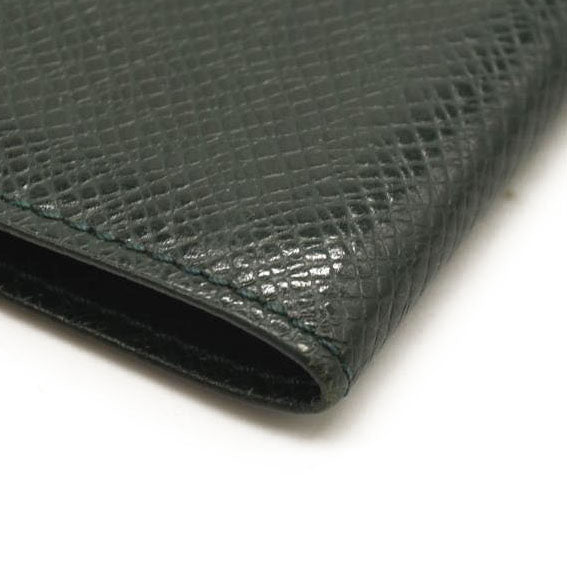 LOUIS VUITTON Taiga Porte Valeurs Organizer Wallet Epicea Passport Holder Green