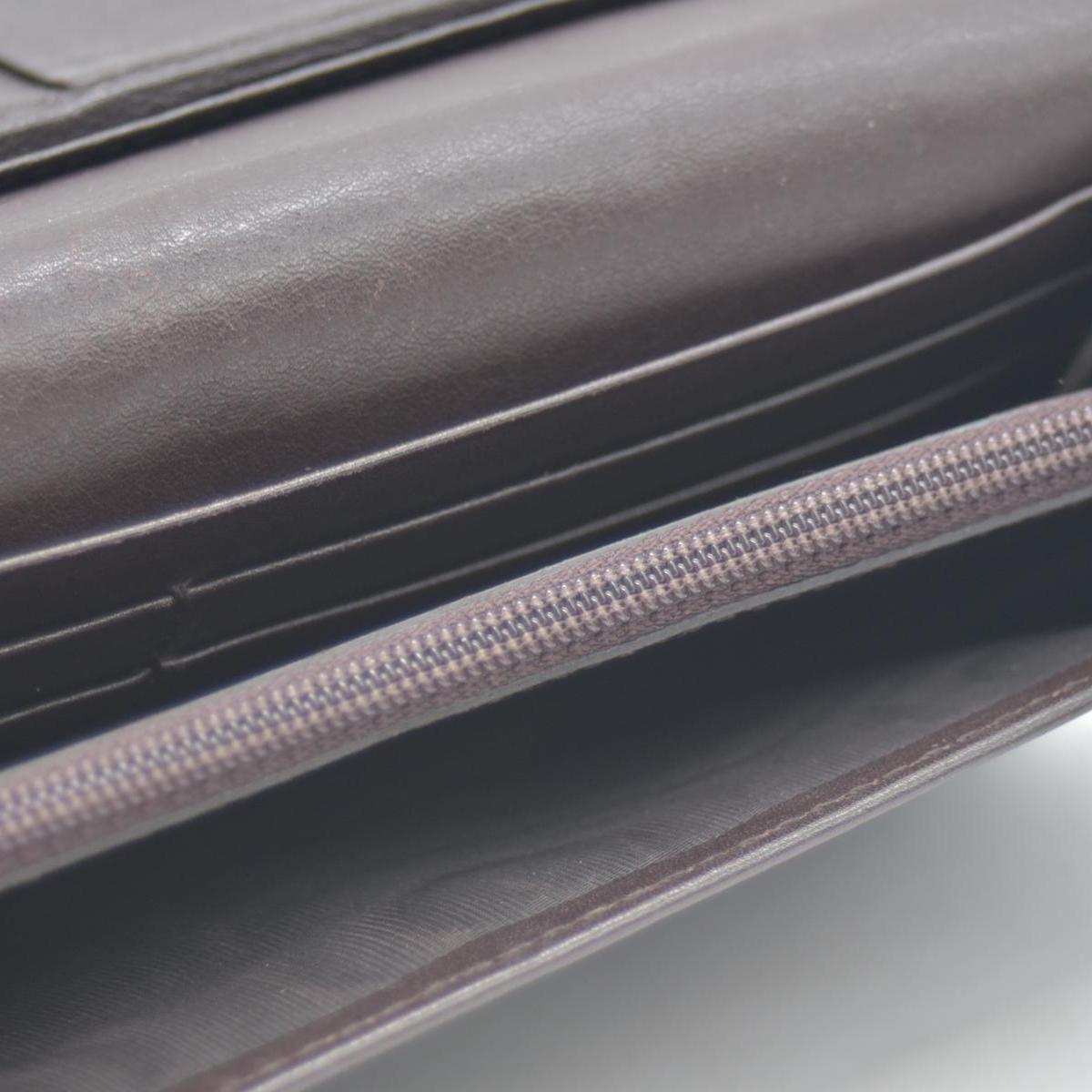 Gucci Guccissima Continental Flap Wallet Brown CONSIGNMENT