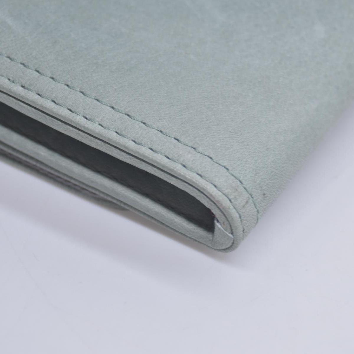 Chloe Bifold Teal Leather Wallet CONSIGNMENT 10020939