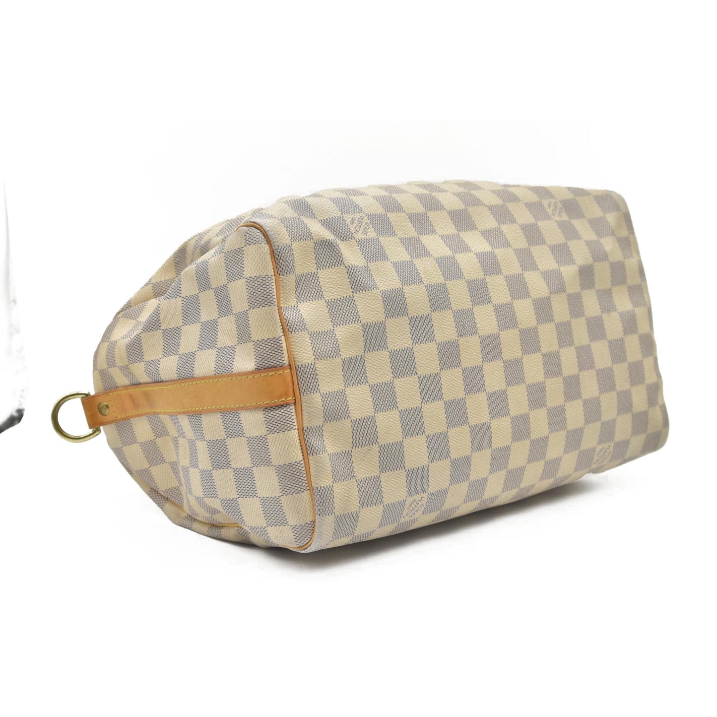 $1980 Louis Vuitton Damier Azur Speedy Bandouliere 30 SP2183 2013