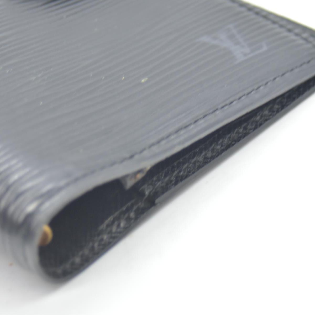 $505 Louis Vuitton Small Epi Agenda Black CA0935 CONSIGNMENT