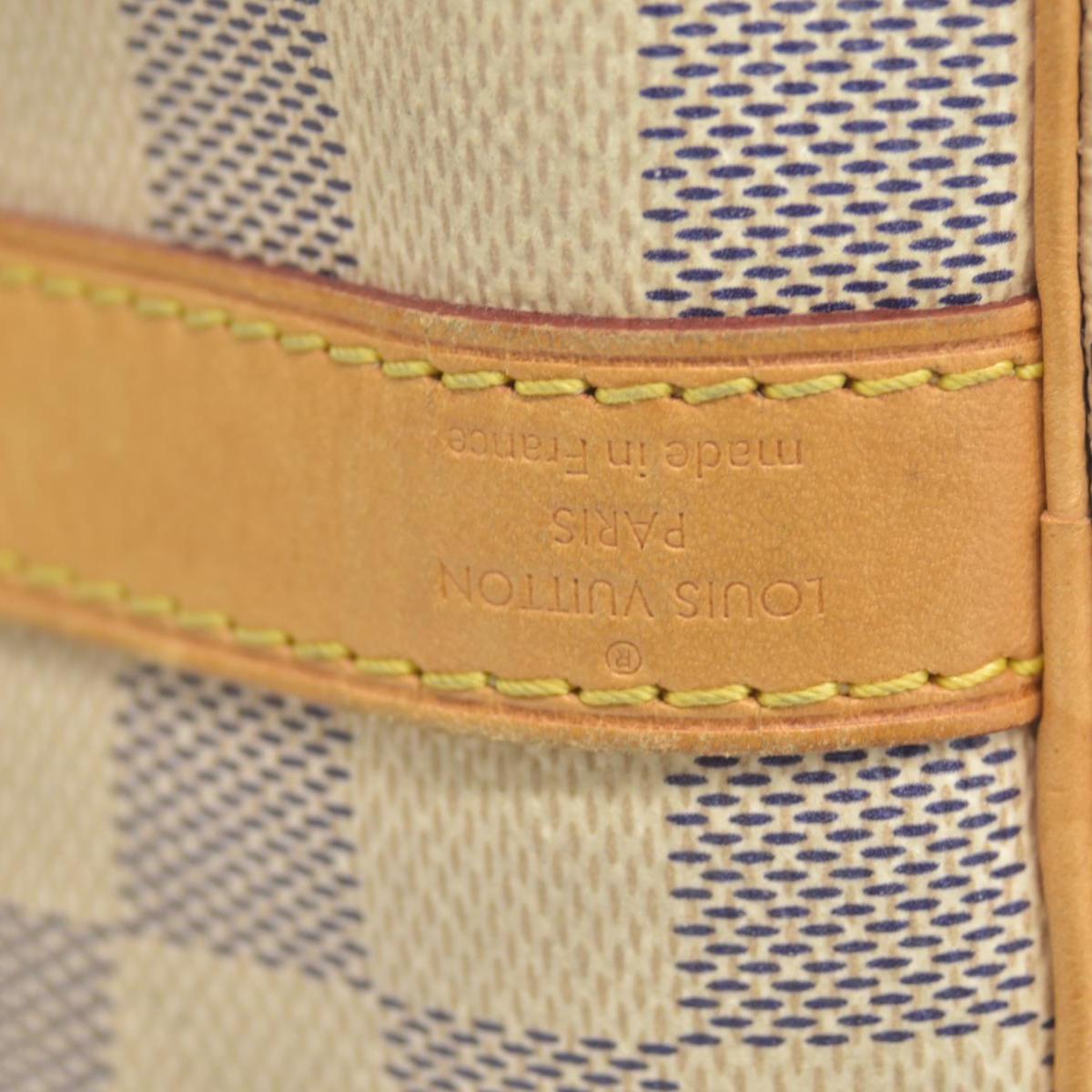 $1980 Louis Vuitton Damier Azur Speedy Bandouliere 30 SP2183 2013